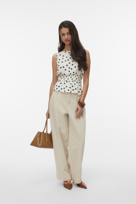 Vero Moda witte dames top | Model