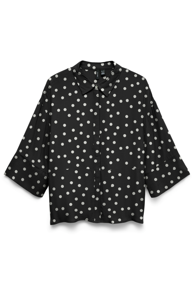 Vero Moda zwarte dames blouse | Vooraanzicht