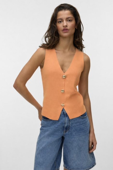 Vero Moda oranje dames top | Model