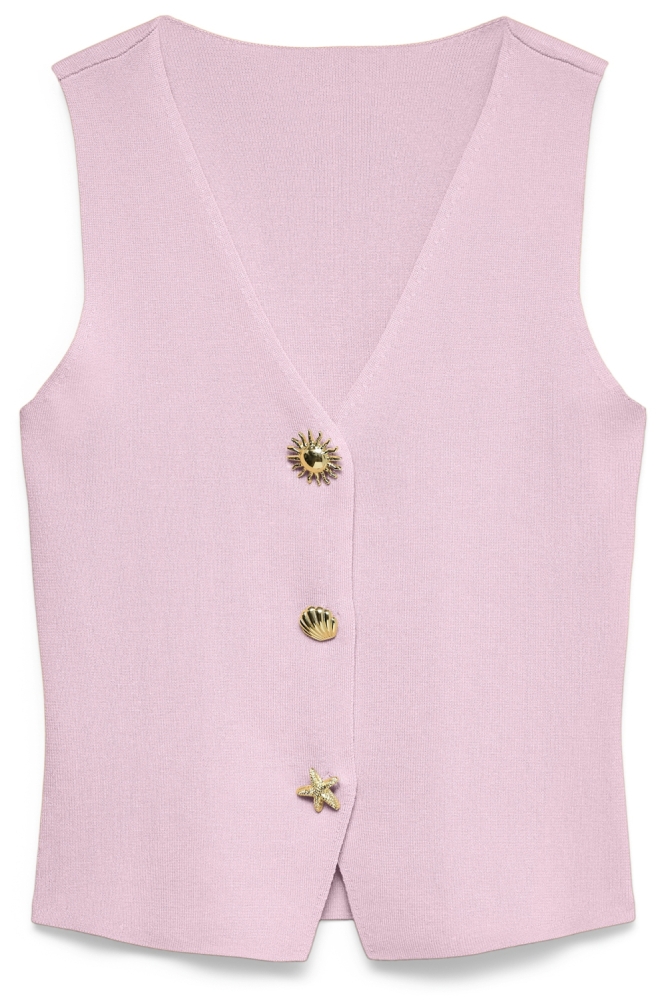 Vero Moda roze dames top | Vooraanzicht