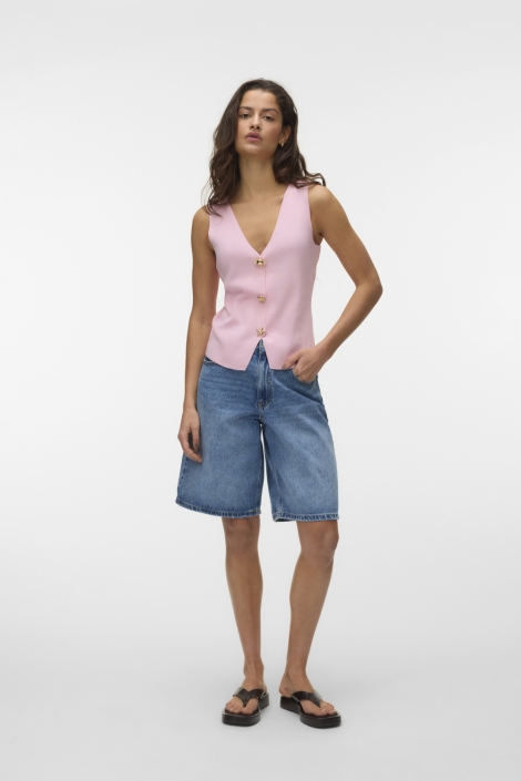 Vero Moda roze dames top | Model