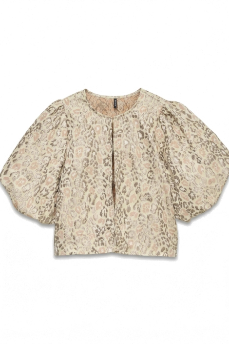 Vero Moda ecru dames blouse | Vooraanzicht