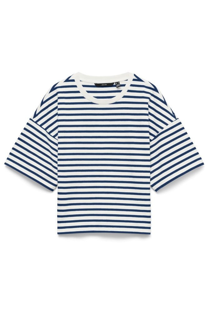 Vero Moda witte dames t-shirt | Vooraanzicht