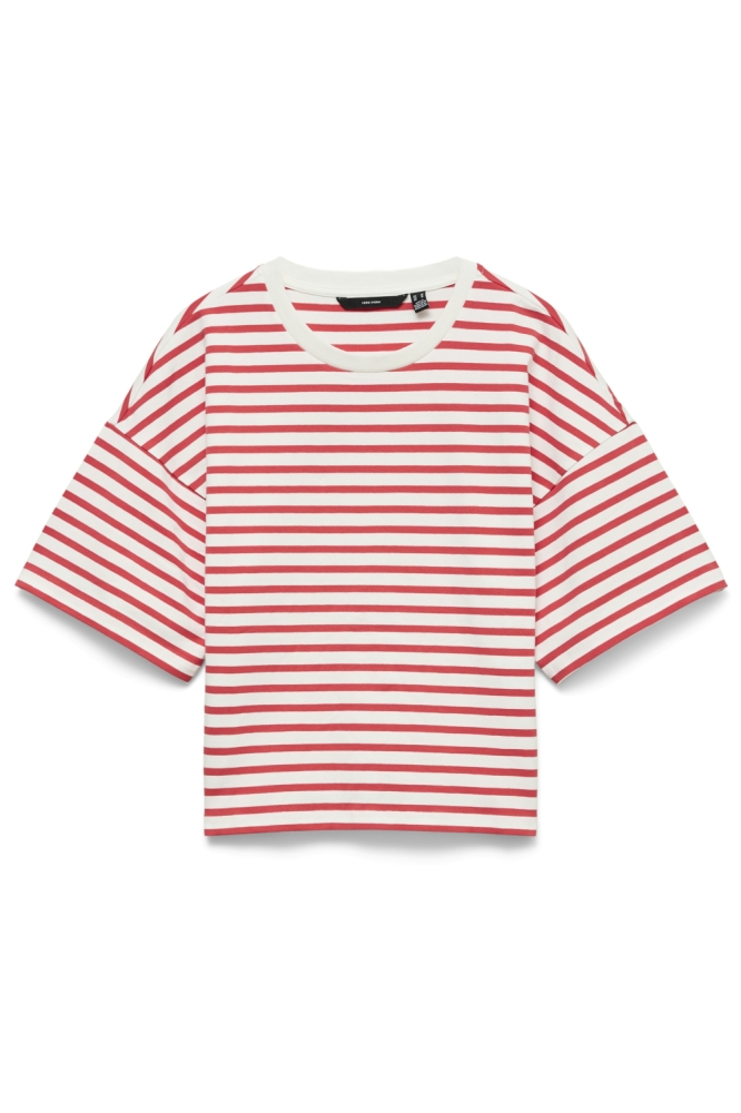 Vero Moda witte dames t-shirt | Vooraanzicht