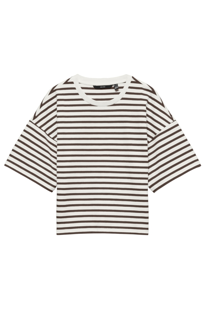 Vero Moda witte dames t-shirt | Vooraanzicht