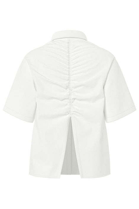 Hypedrop witte dames blouse | Achteraanzicht