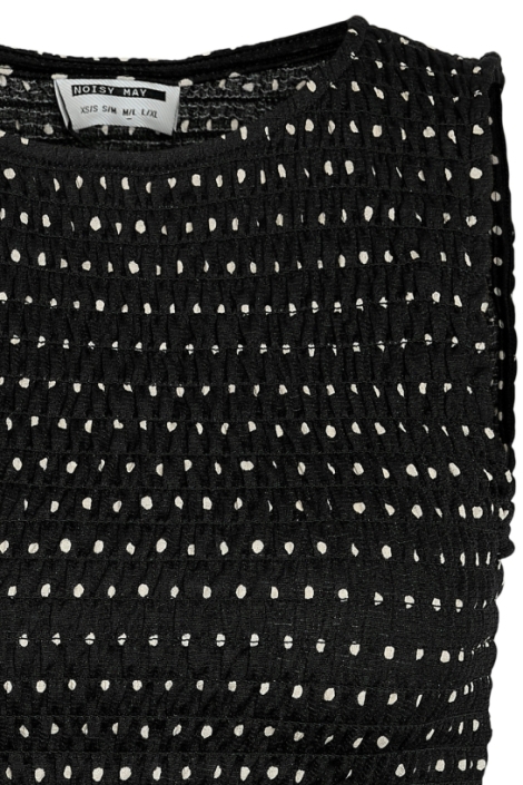 Noisy may zwarte dames top | Close up