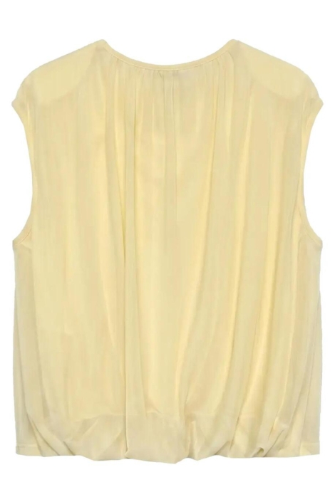 Vero Moda gele dames top | Achteraanzicht