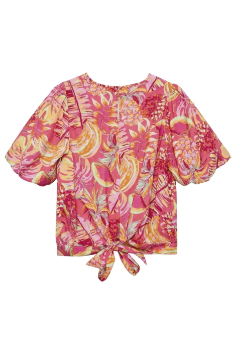 Vero Moda roze dames t-shirt | Achteraanzicht