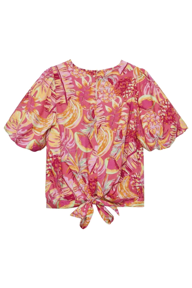 Vero Moda roze dames t-shirt | Achteraanzicht