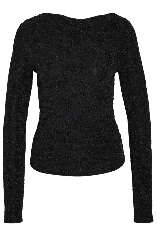 Noisy may zwarte dames t-shirt | Vooraanzicht