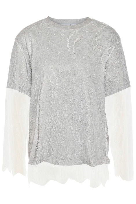 Noisy may grijze dames t-shirt | Vooraanzicht