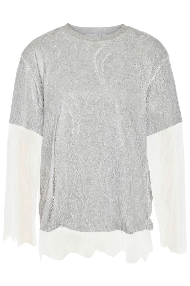 Noisy may grijze dames t-shirt | Vooraanzicht