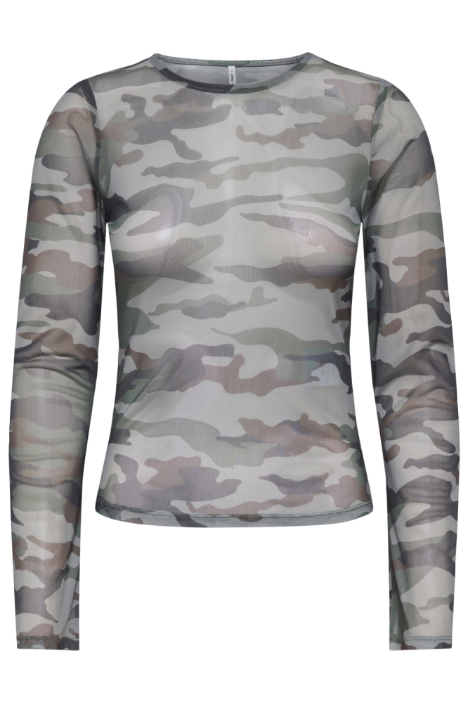 Only groene dames top | Vooraanzicht