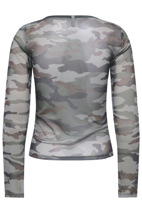 Only groene dames top | Achteraanzicht