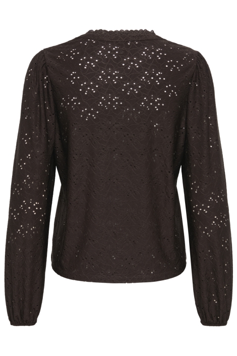 Only bruine dames top | Achteraanzicht