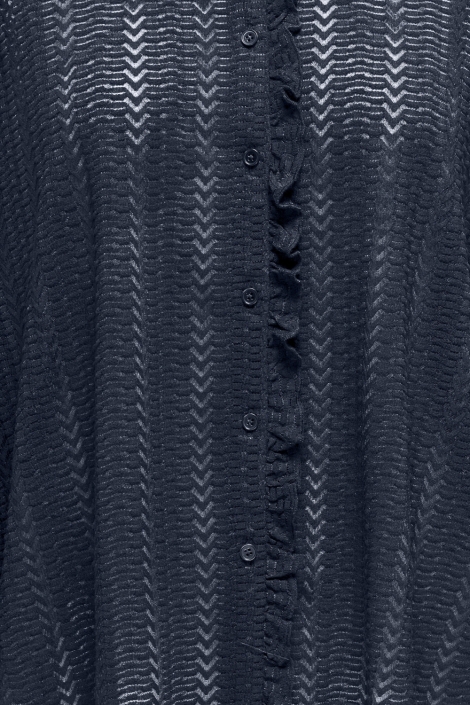 Only blauwe dames blouse | Kleurstaal