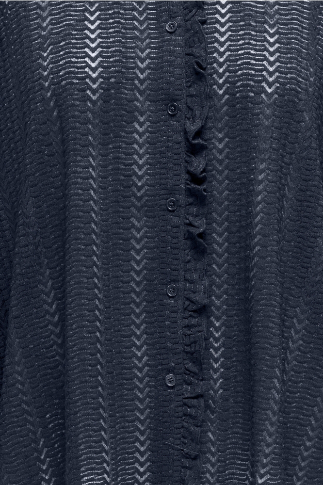 Only blauwe dames blouse | Kleurstaal