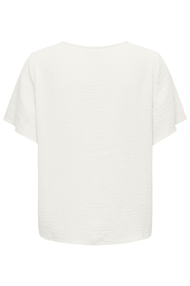 Jacqueline de Yong witte dames t-shirt | Achteraanzicht