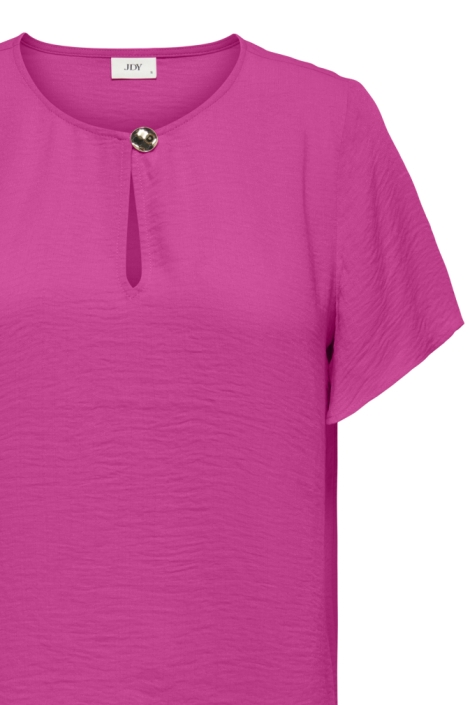 Jacqueline de Yong roze dames t-shirt | Close up