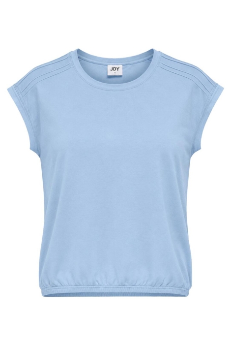 Jacqueline de Yong blauwe dames t-shirt | Vooraanzicht