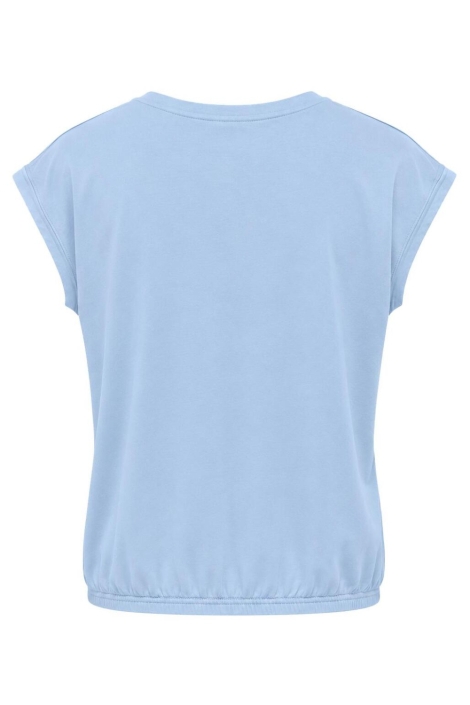 Jacqueline de Yong blauwe dames t-shirt | Achteraanzicht