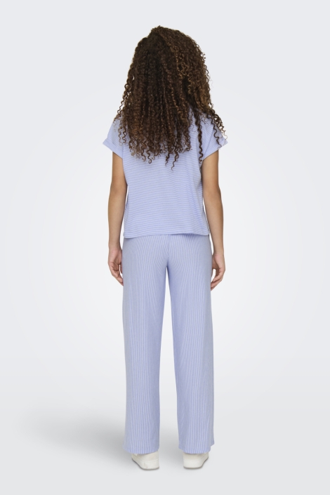 Jacqueline de Yong blauwe dames t-shirt | Model