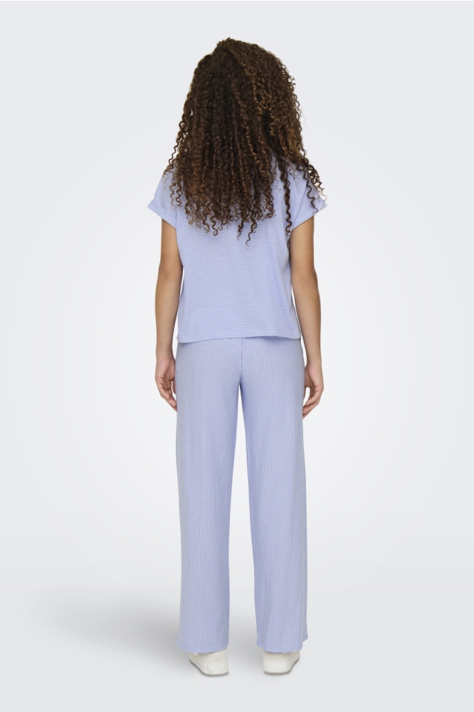 Jacqueline de Yong blauwe dames t-shirt | Model