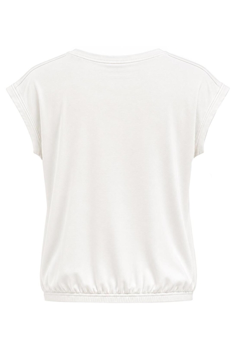 Jacqueline de Yong witte dames t-shirt | Achteraanzicht