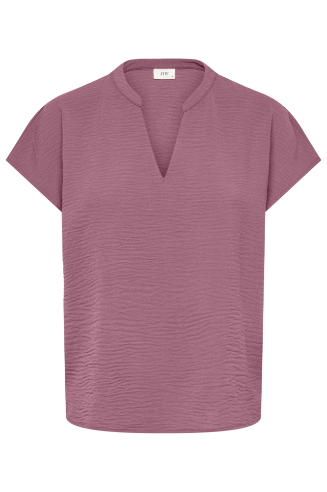 Jacqueline de Yong roze dames t-shirt | Vooraanzicht