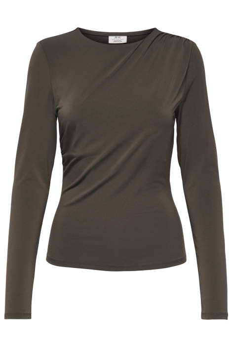 Jacqueline de Yong bruine dames top | Vooraanzicht