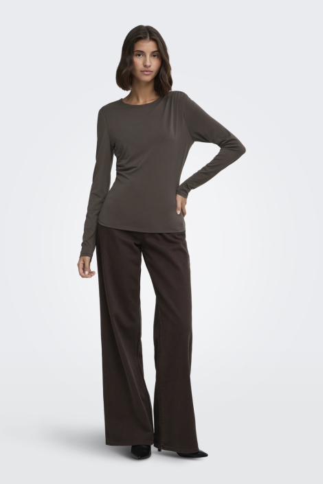 Jacqueline de Yong bruine dames top | Model