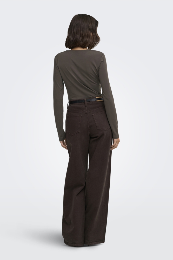 Jacqueline de Yong bruine dames top | Model