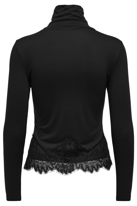 Jacqueline de Yong zwarte dames top | Achteraanzicht