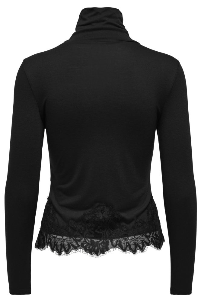Jacqueline de Yong zwarte dames top | Achteraanzicht