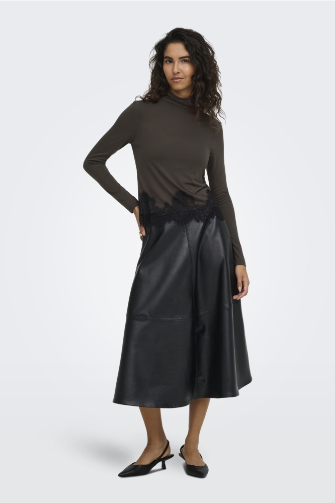Jacqueline de Yong bruine dames top | Model