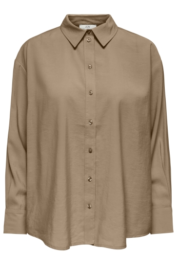Jacqueline de Yong Blouse JDYCORA L/S SHIRT WVN 15384617 Cornstalk