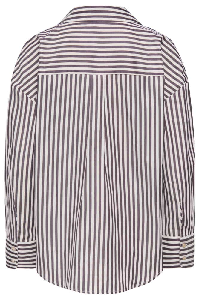 Jacqueline de Yong ecru dames blouse | Achteraanzicht