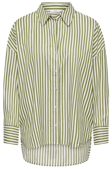 Jacqueline de Yong ecru dames blouse | Vooraanzicht
