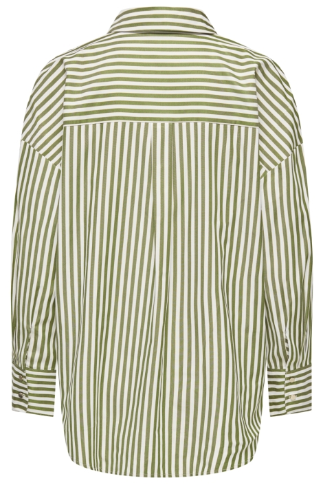 Jacqueline de Yong ecru dames blouse | Achteraanzicht