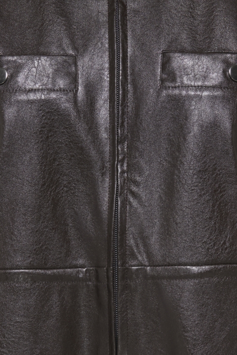 Jacqueline de Yong bruine dames blouse | Close up