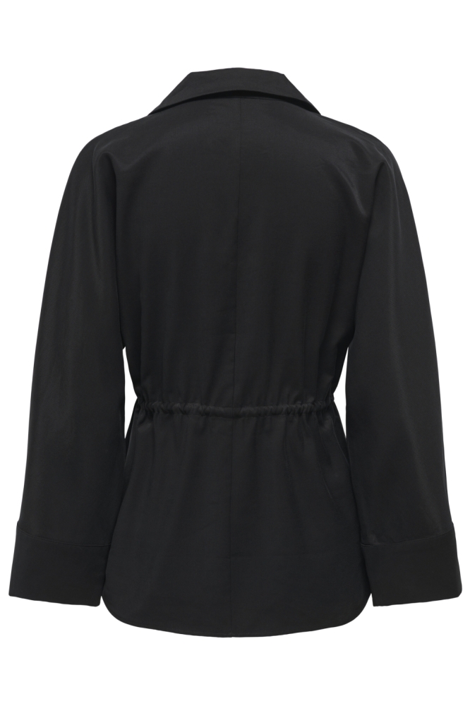 Jacqueline de Yong zwarte dames blouse | Achteraanzicht