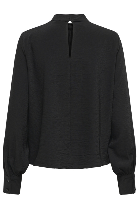 Jacqueline de Yong zwarte dames blouse | Achteraanzicht