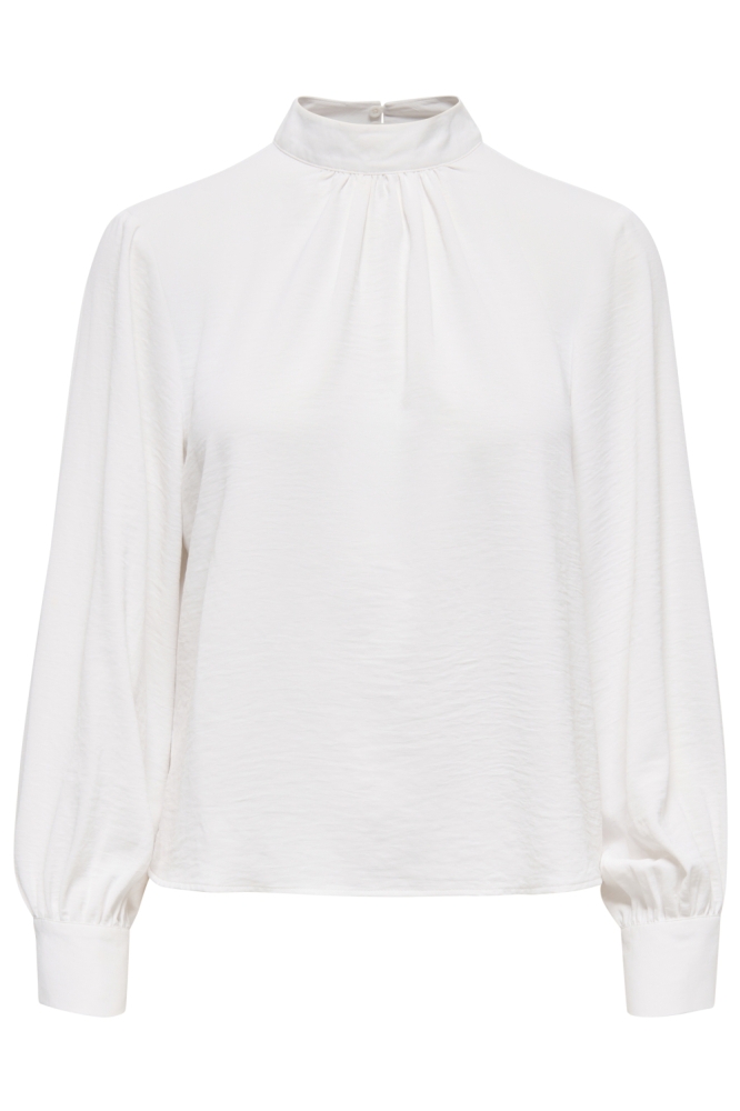 Jacqueline de Yong witte dames t-shirt | Vooraanzicht