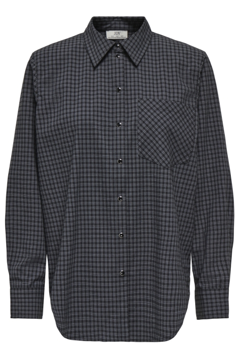 Jacqueline de Yong grijze dames blouse | Vooraanzicht