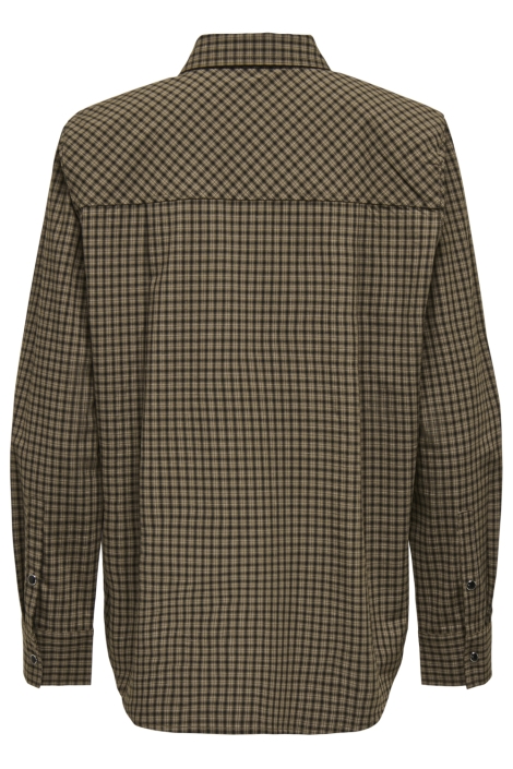 Jacqueline de Yong bruine dames blouse | Achteraanzicht