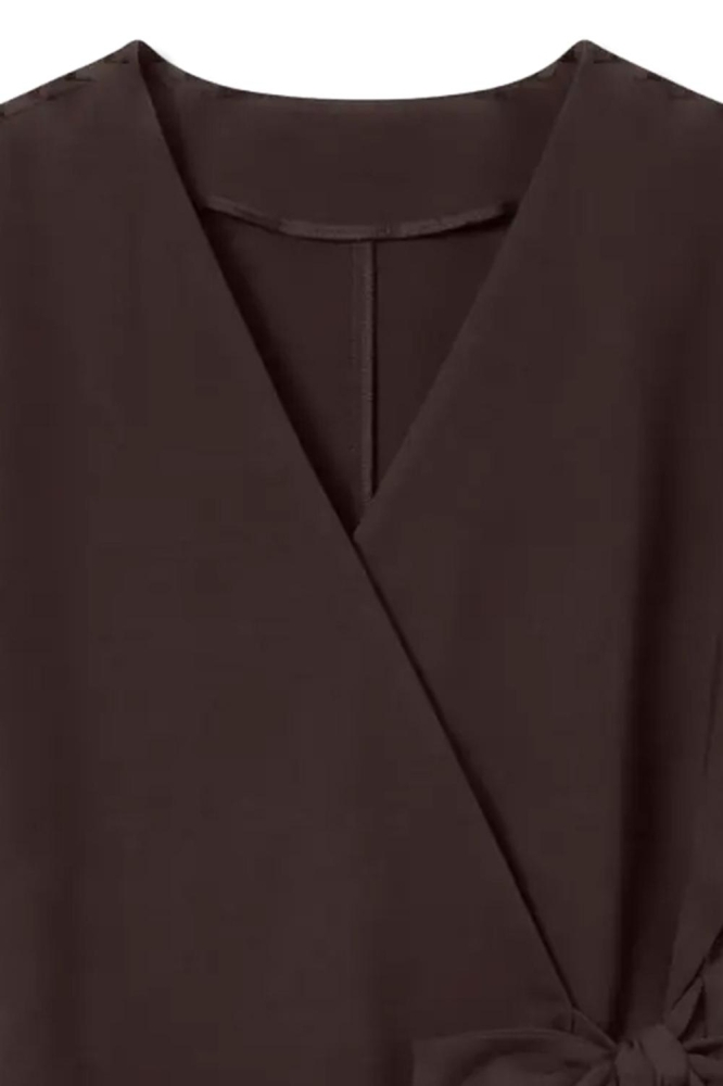 Vero Moda bruine dames top | Close up