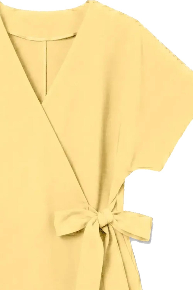 Vero Moda gele dames top | Close up
