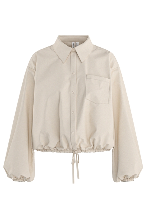 Hypedrop beige dames blouse | Vooraanzicht