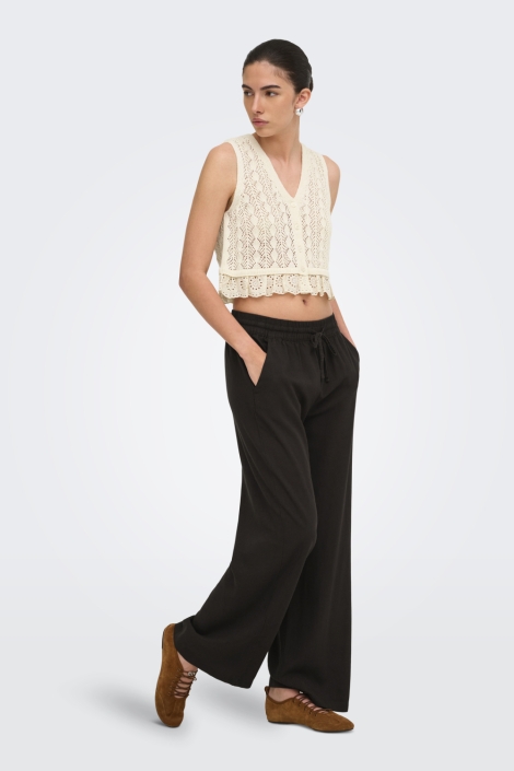 Jacqueline de Yong ecru dames top | Model